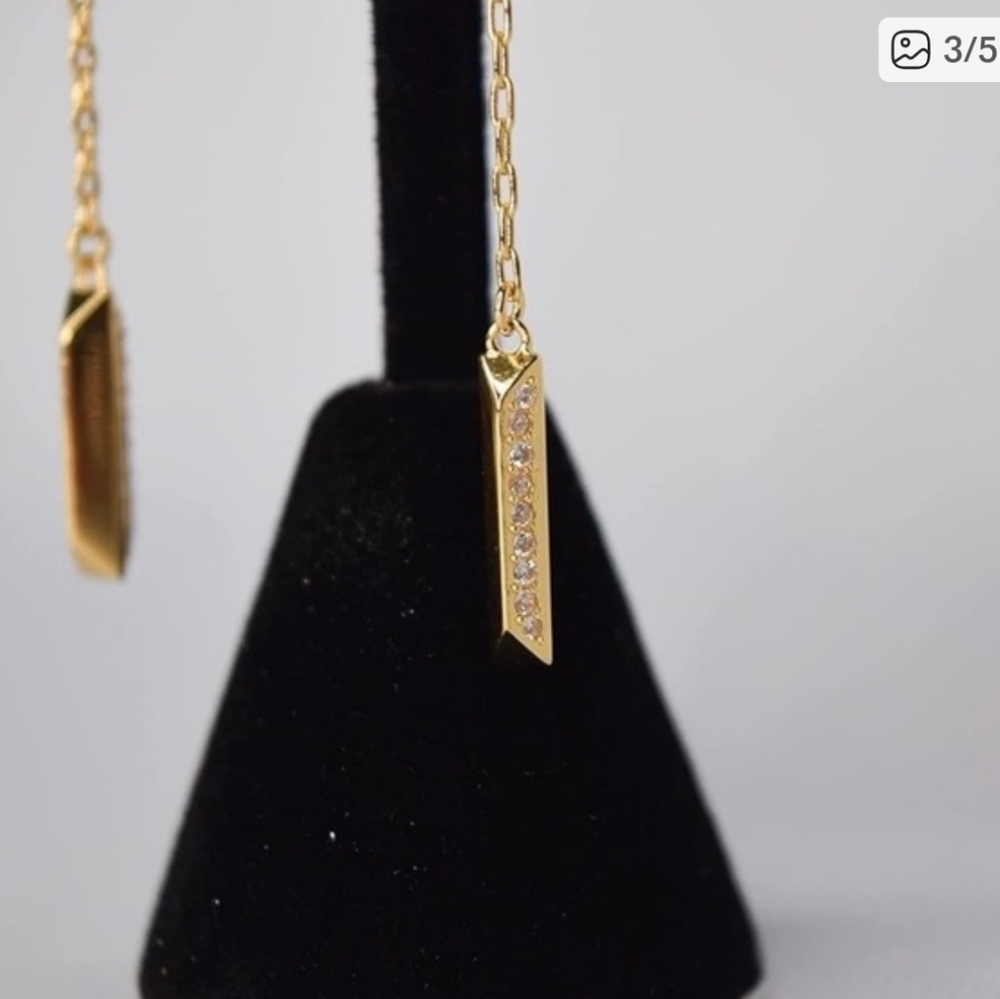 Kate Spade Gold Or Silver Dangle Earrings (Buyer's Choice) - Picture 7 of 9